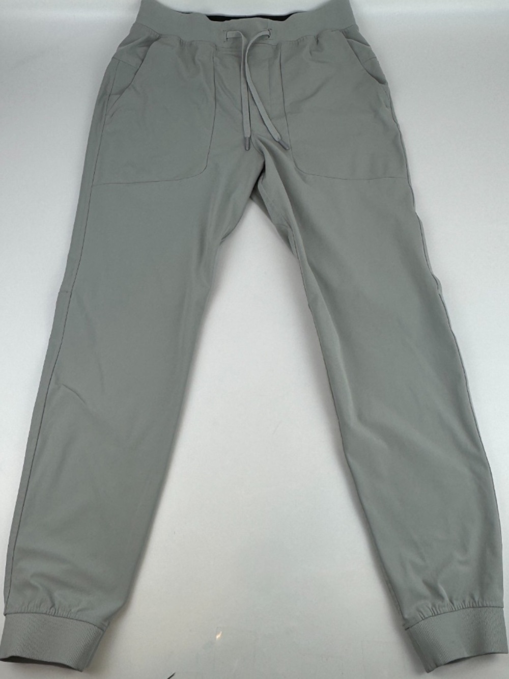 Lululemon Mens Size M X 30" ABC Jogger Pants Elastic Waist Tapered LM5A85S Gray